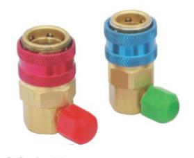 QC - 15 H/L       Вентиль  быстросъемный для  автокондиционеров (под  углом  90, резьба 1/4 SAE наружн.)  низкого  и  высокого  давления